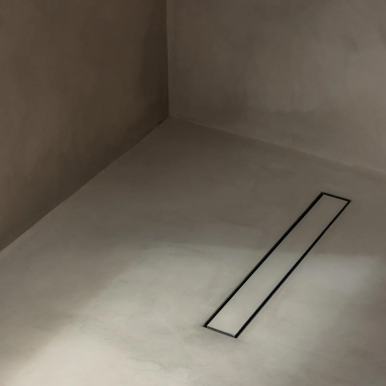 Bespoke Size Resin Rock Microcement Ready Shower Tray