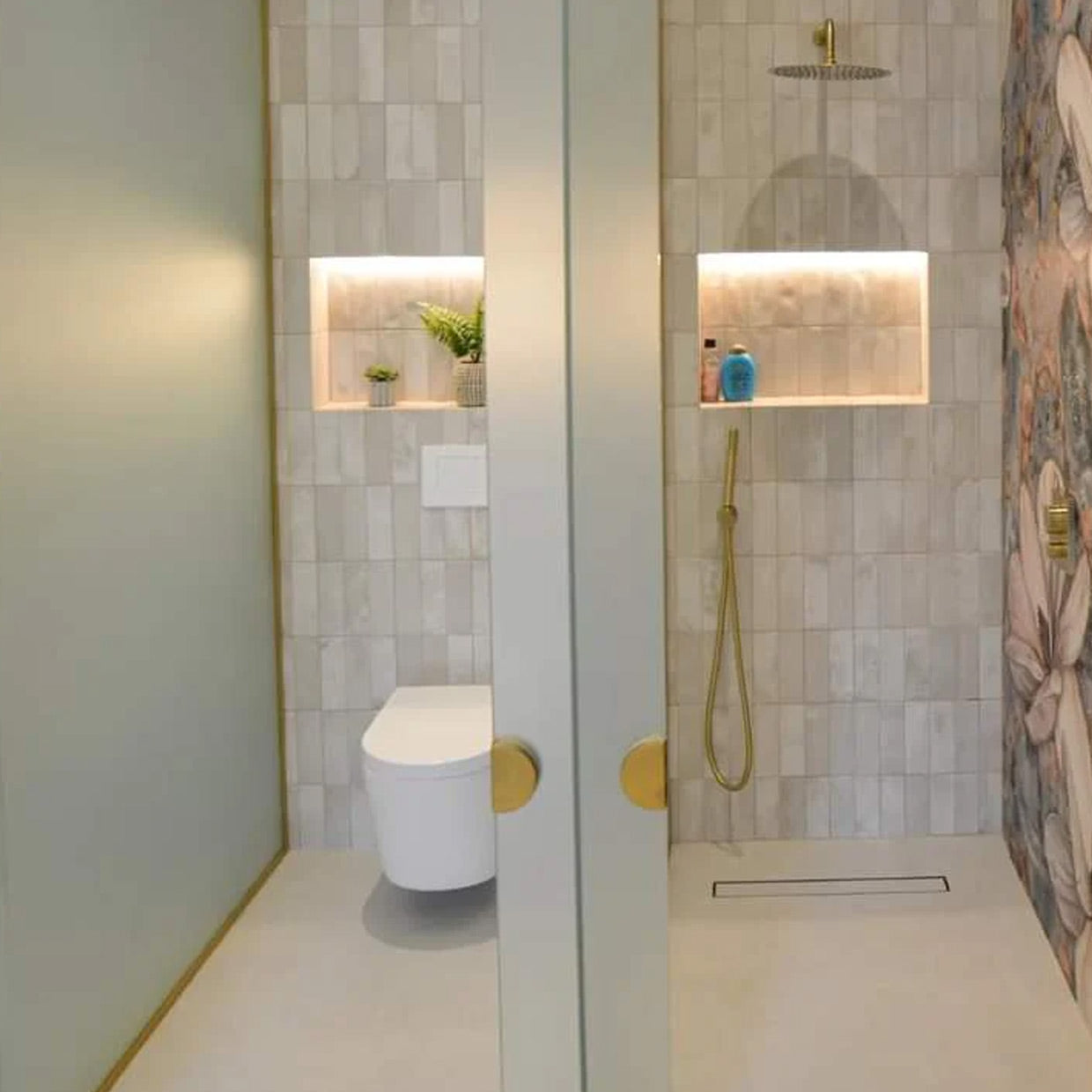 Bespoke Size Resin Rock Microcement Ready Shower Tray