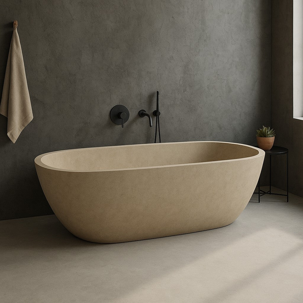 Freestanding Microcement Baths