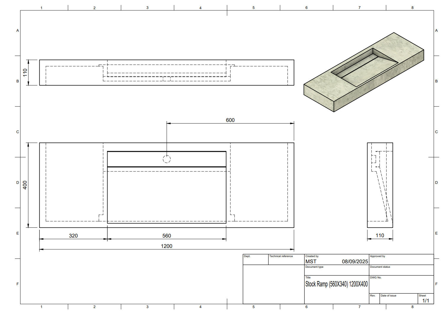 Microcement Ready Ramp Sinks