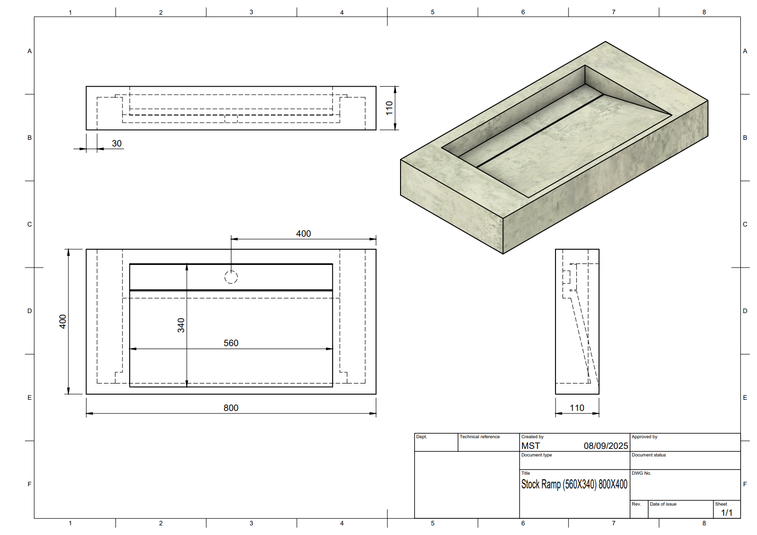 Microcement Ready Ramp Sinks