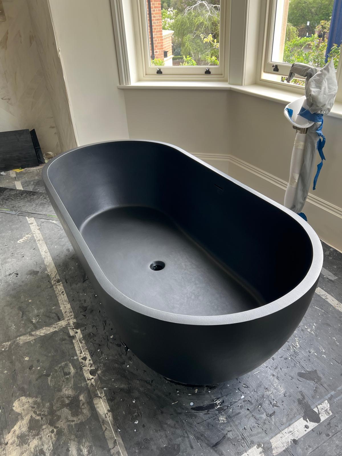 Freestanding Microcement Baths