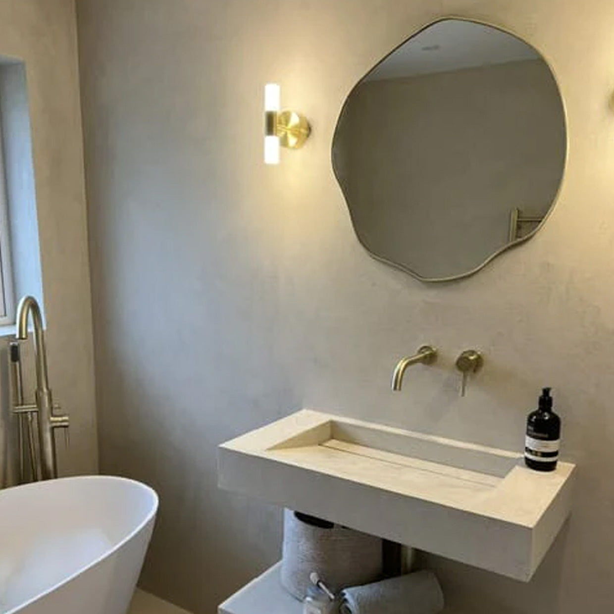 Microcement Ready Ramp Sinks