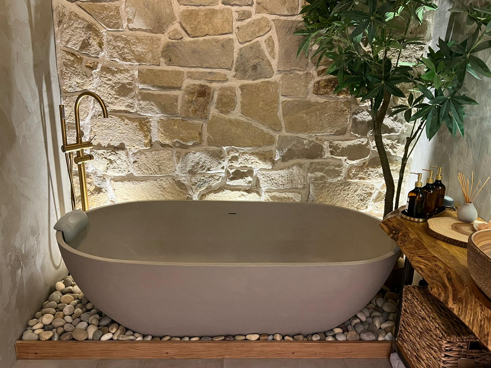 Freestanding Microcement Baths