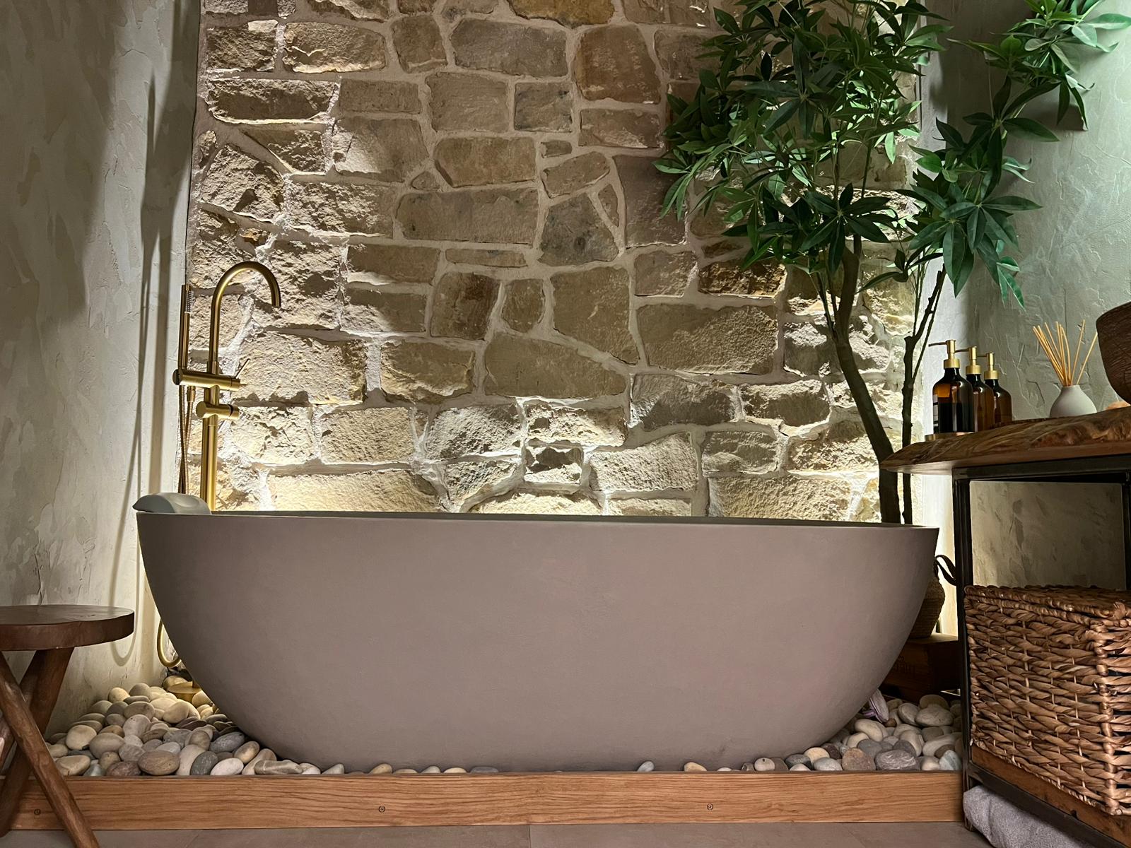 Freestanding Microcement Baths