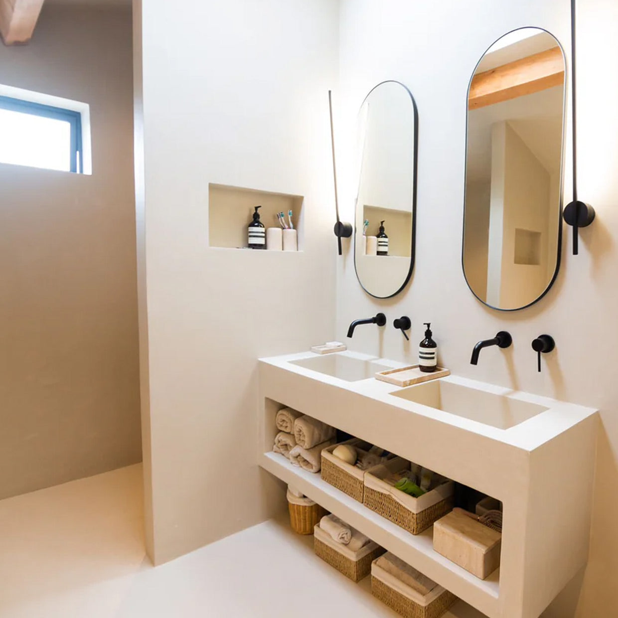 Microcement Ready Sinks and Vanitys -Bespoke