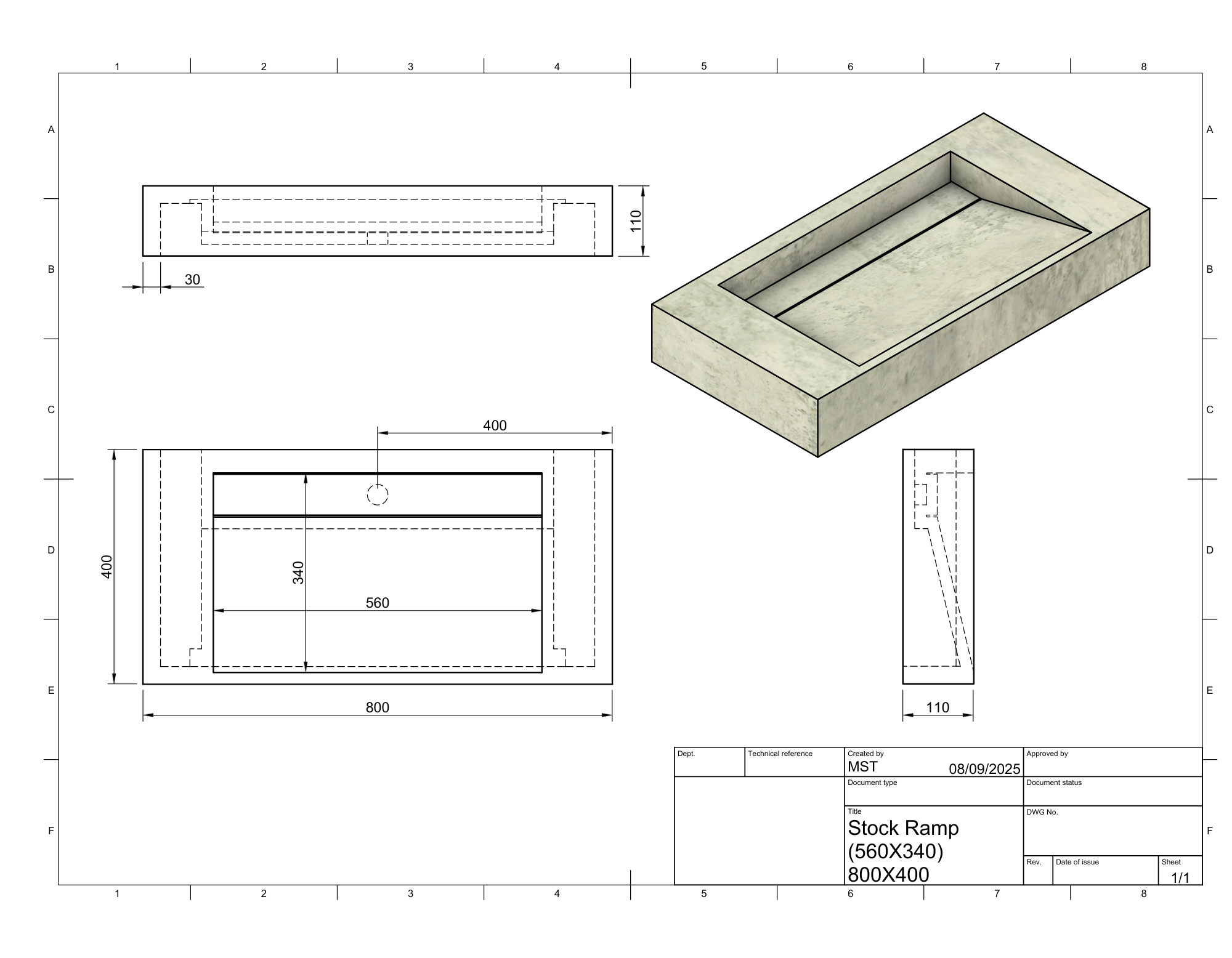 Microcement Ready Ramp Sinks