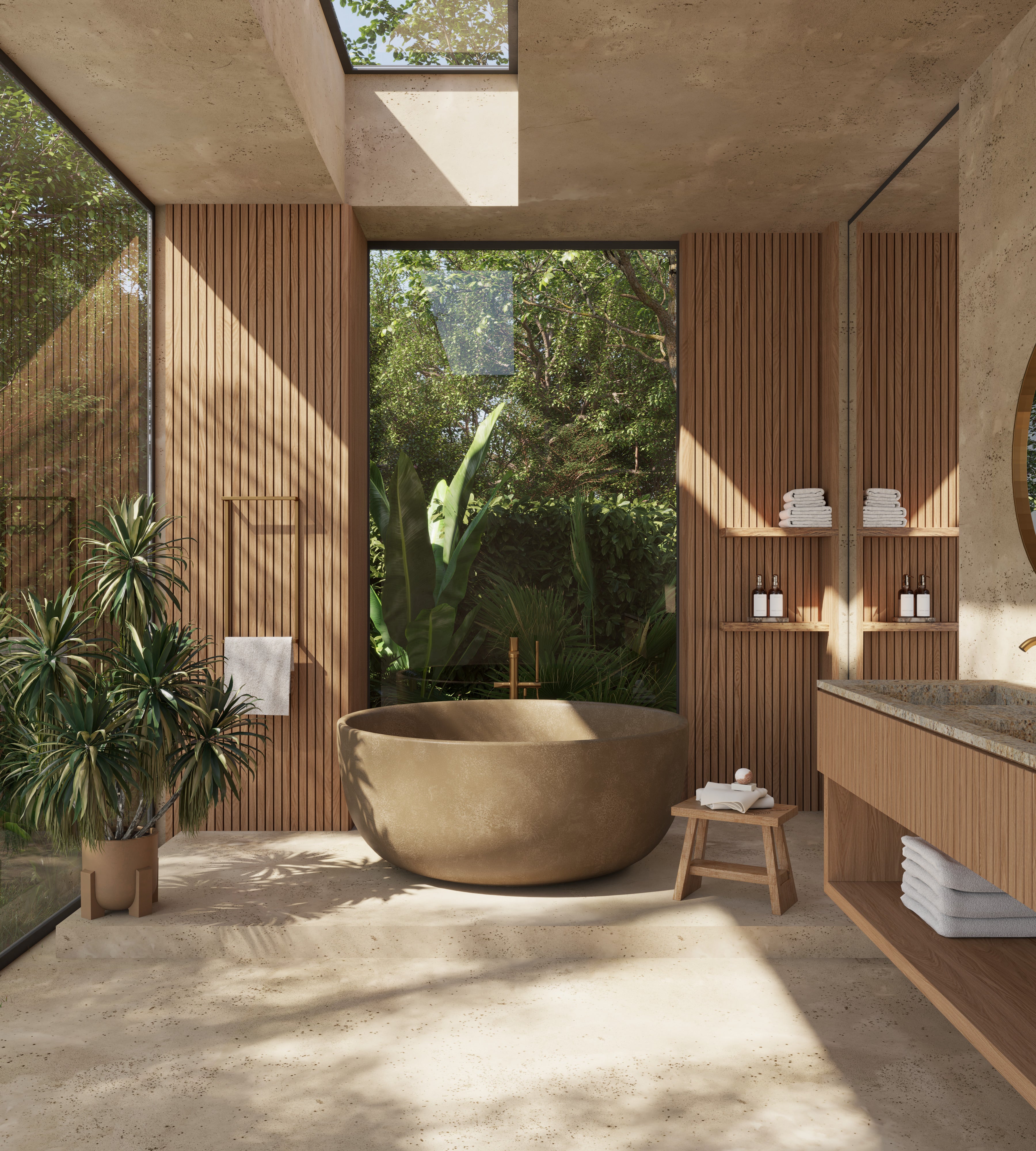 Vara Round Freestanding Bath 1300mm