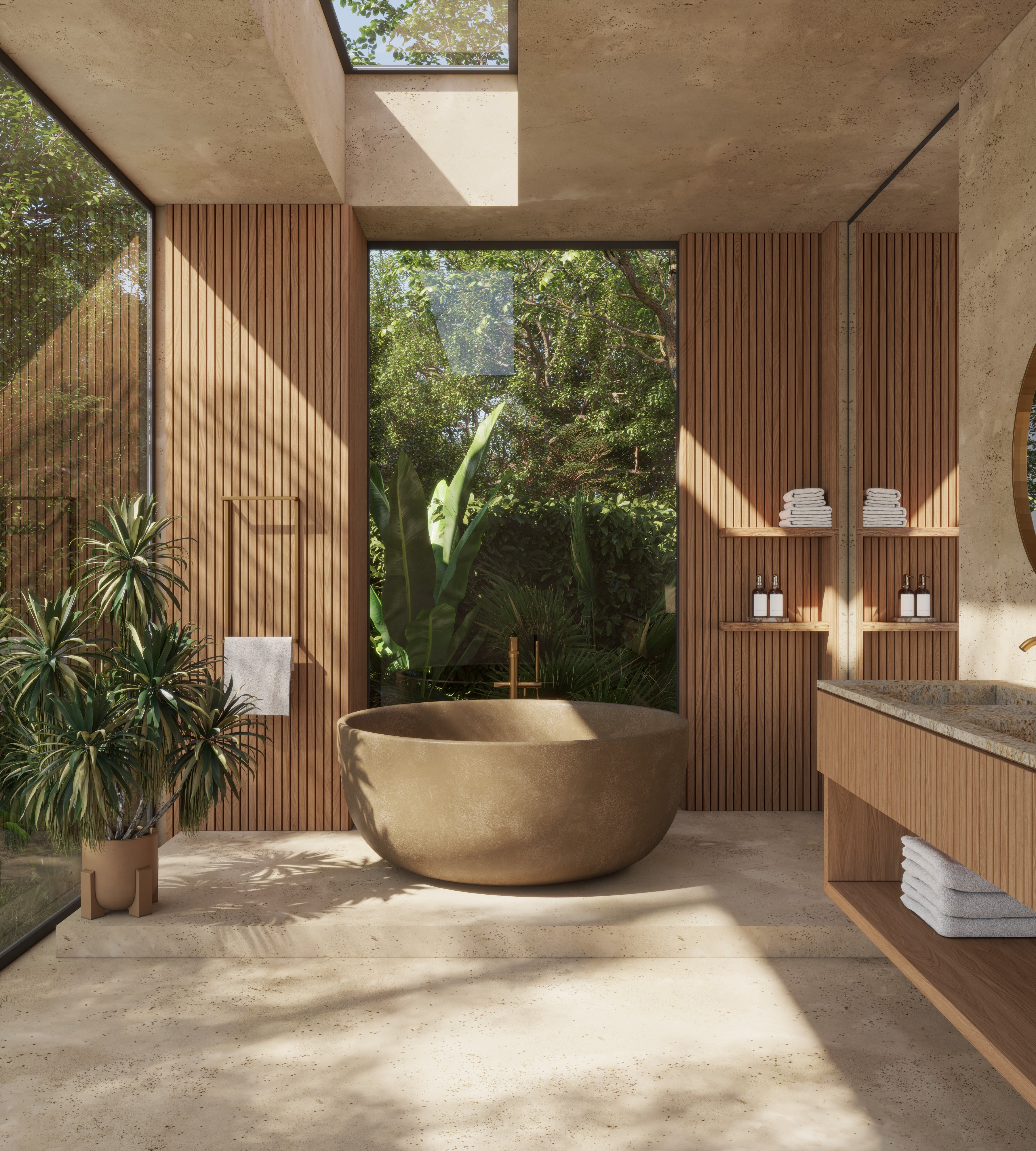 Vara Round Freestanding Bath 1300mm