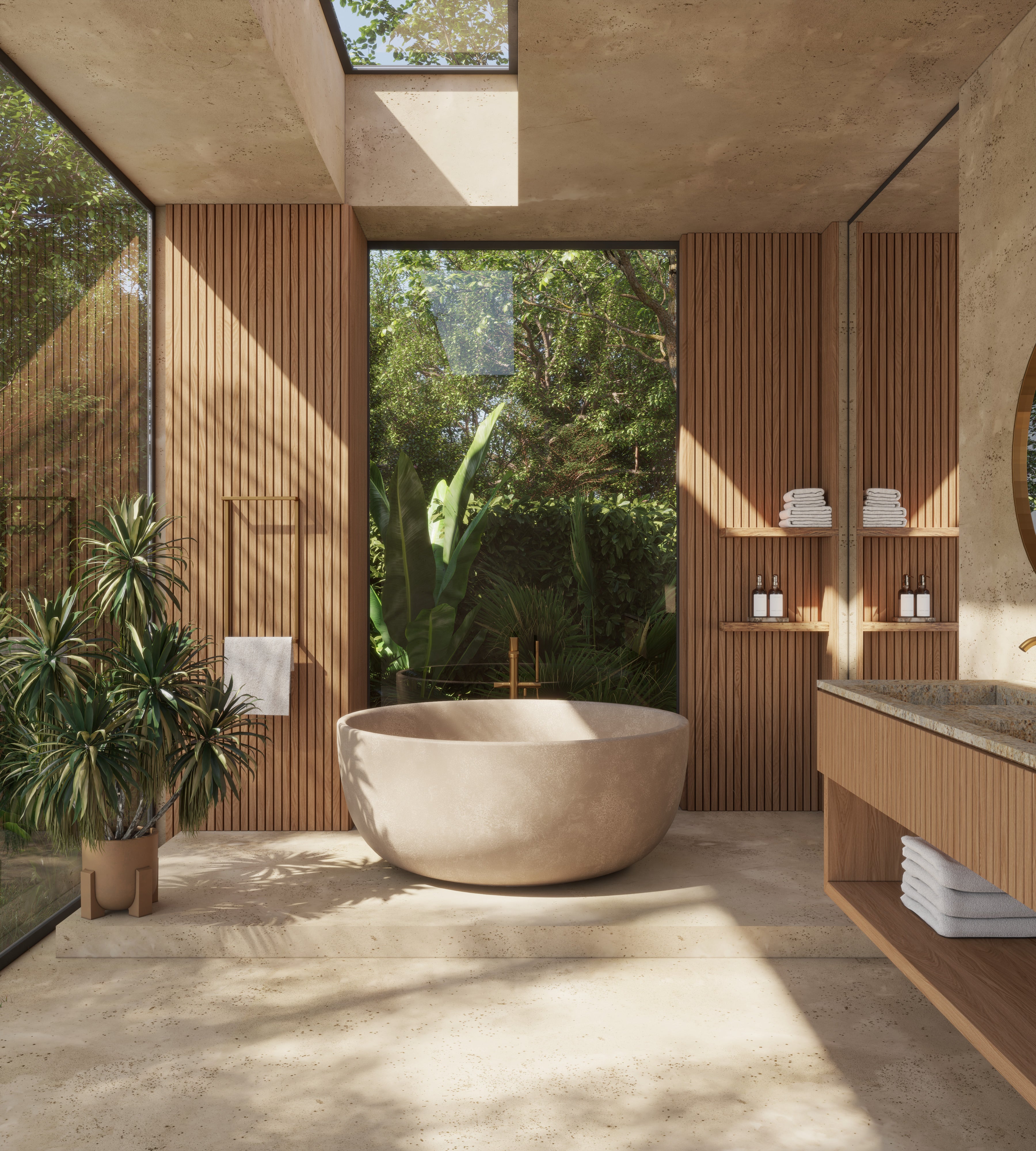 Vara Round Freestanding Bath 1300mm