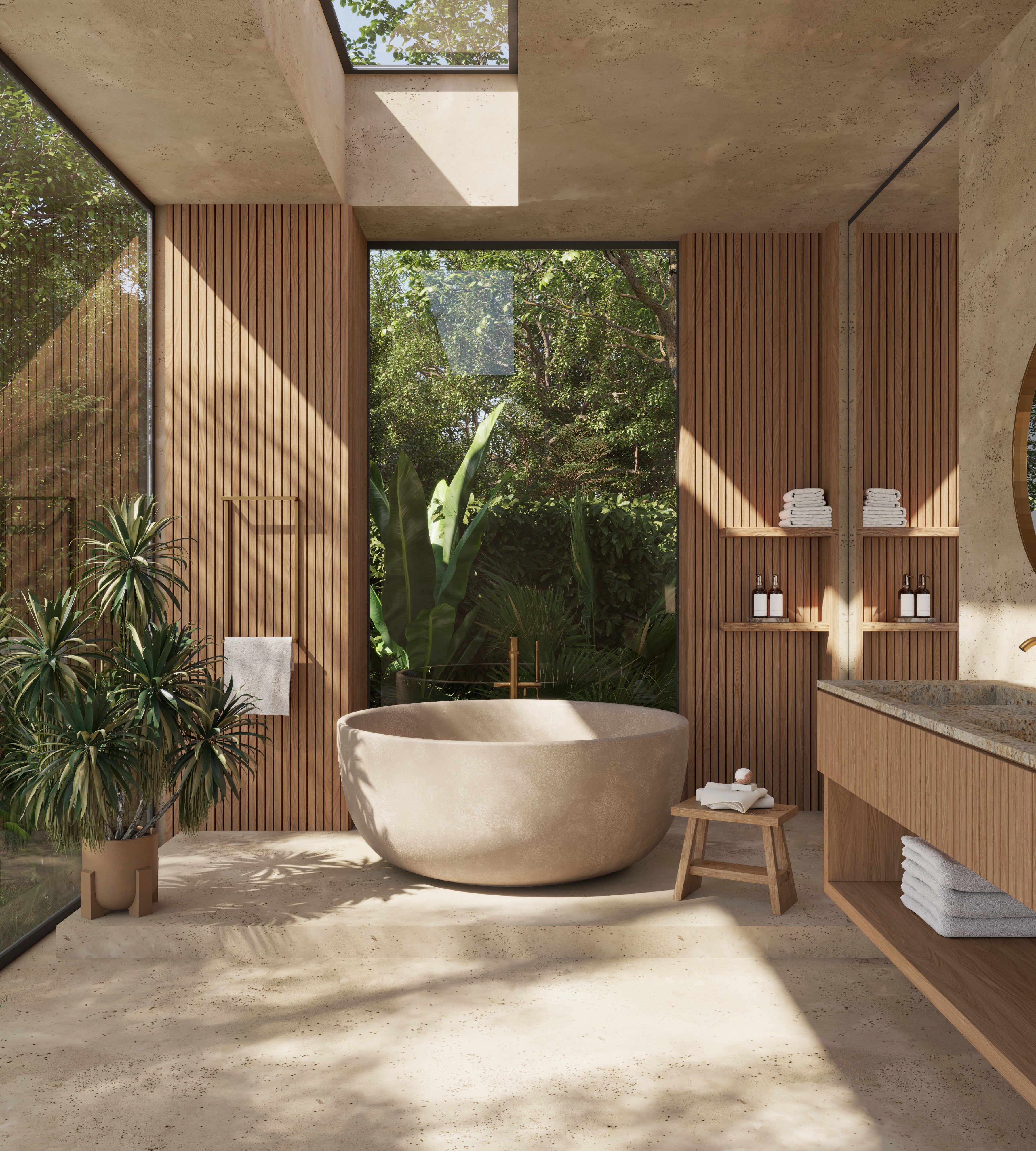 Vara Round Freestanding Bath 1300mm